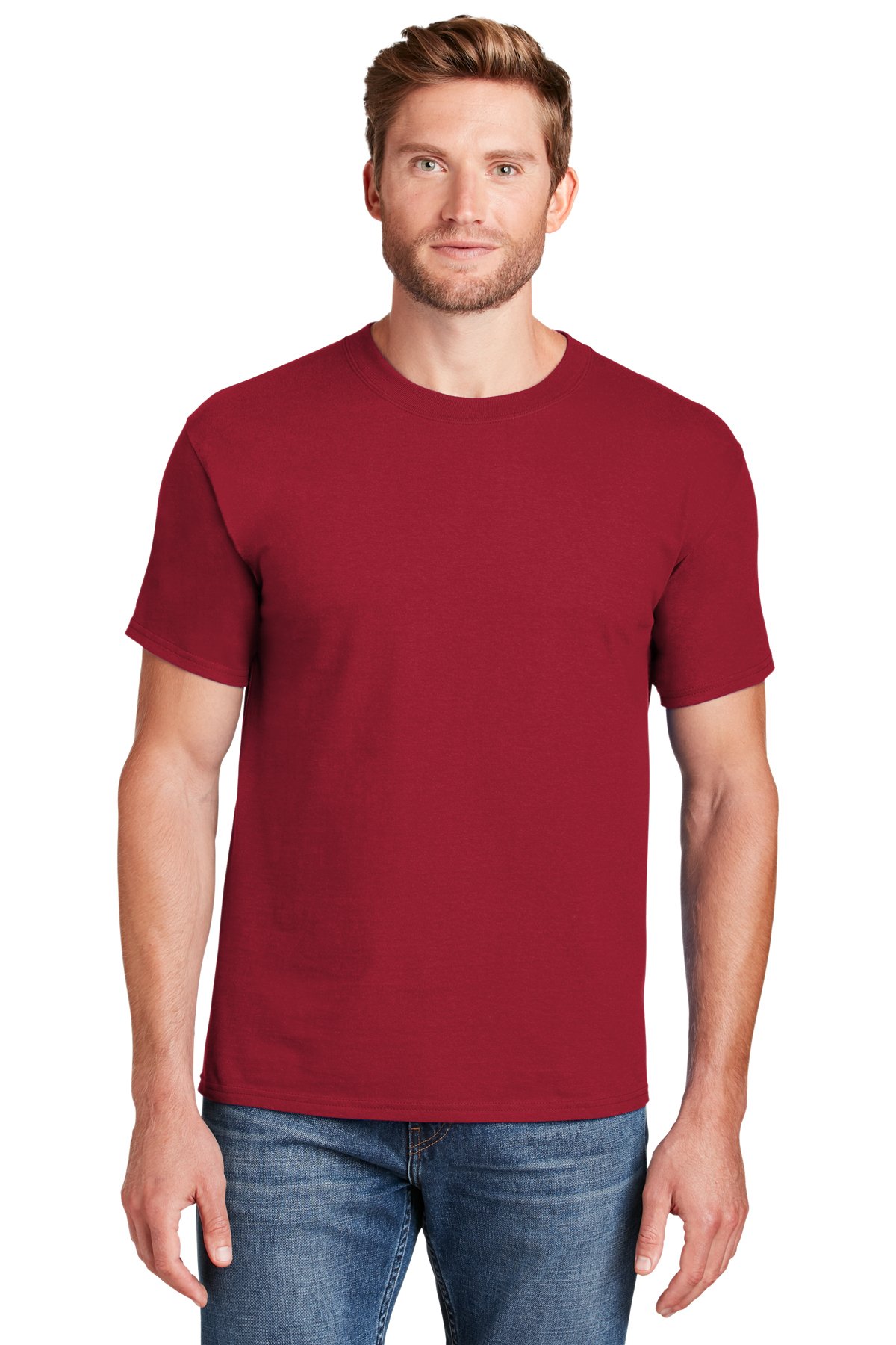 Hanes Beefy-T – 100% Cotton T-Shirt