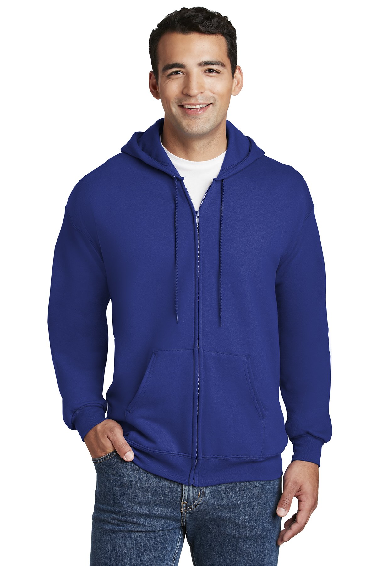 Hanes Ultimate Cotton – Full-Zip Hooded Sweatshirt