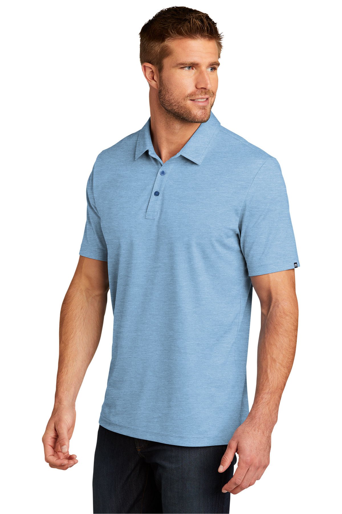 TravisMathew Oceanside Heather Polo