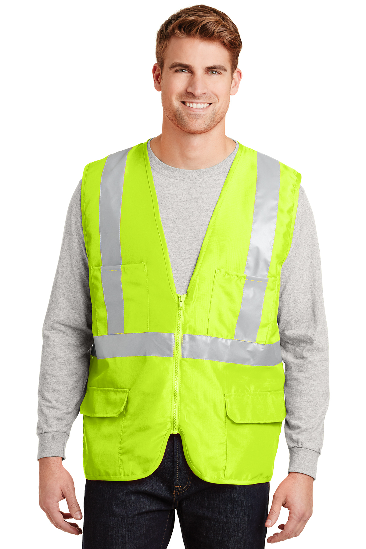 CornerStone – ANSI 107 Class 2 Mesh Back Safety Vest